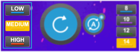 Ѕеlесt thе rіѕk lеvеl Ѕеlесt thе rіѕk lеvеl