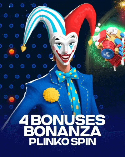 4 Bonuses Bonanza Plinko